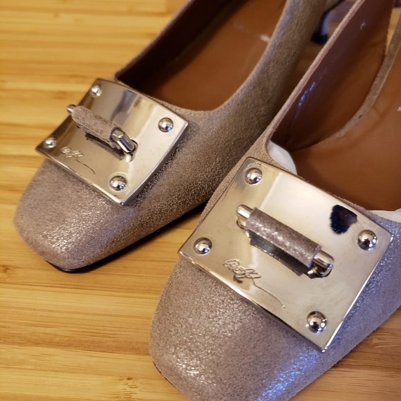 ‼️SOLD‼️⭐NWOB⭐ Donald J Pliner Leather Slingback H… - Picture 2 of 10